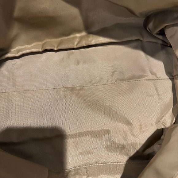 Authentic white pebble leather Coach shoulder/tote bag - Picture 13 of 15